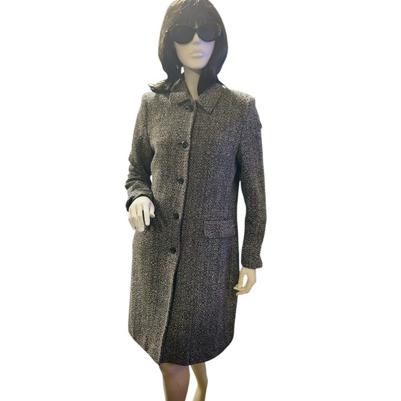 Apostrophe Black and White Coat Size 12 NWOT - Picture 4 of 5